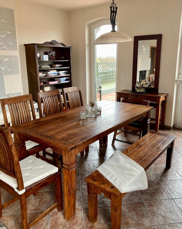 Ferienhaus Im Gaenseried Ерфурт Екстериор снимка