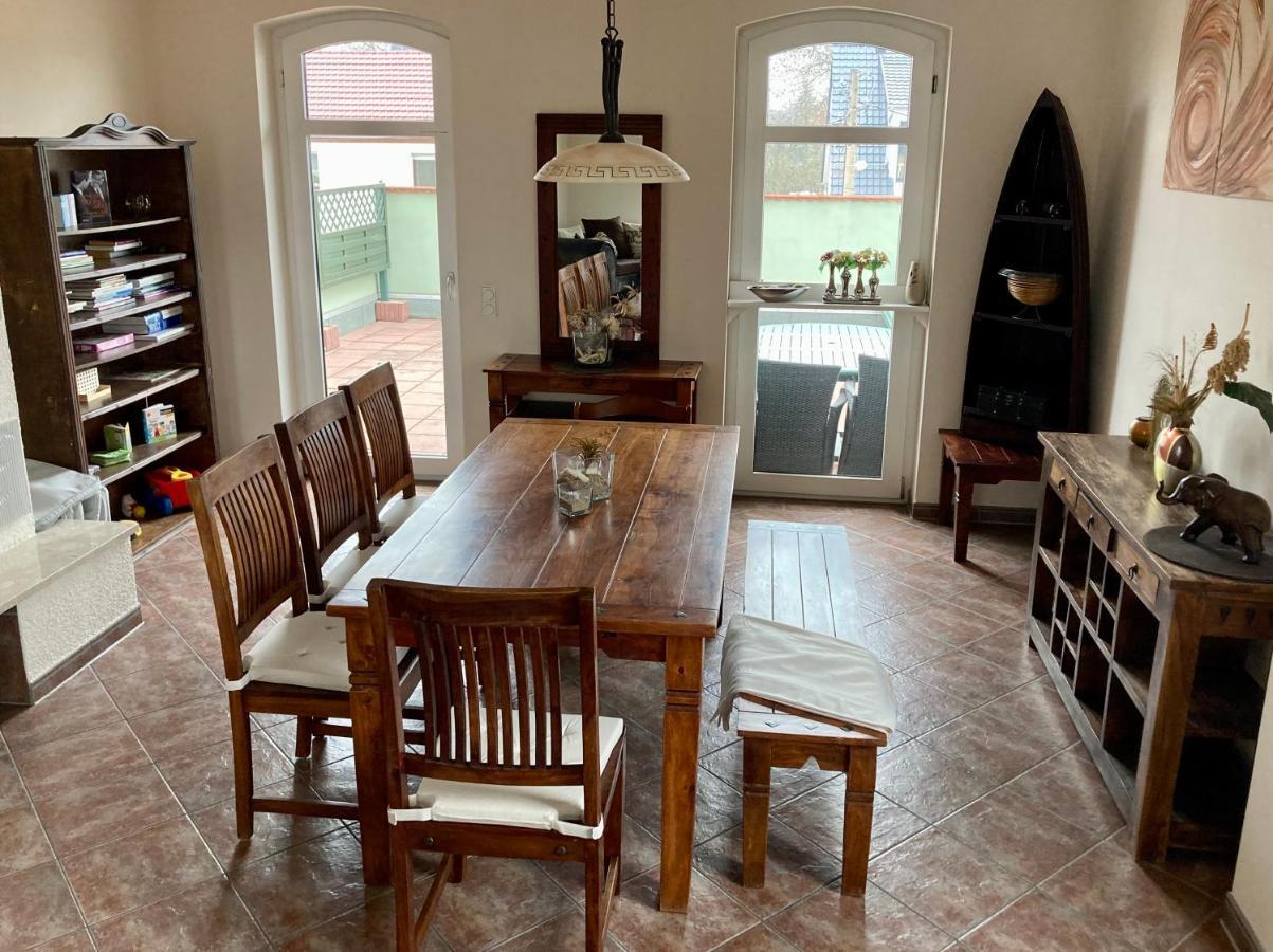 Ferienhaus Im Gaenseried Ерфурт Екстериор снимка
