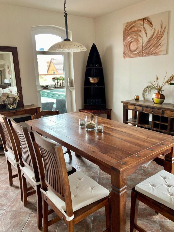 Ferienhaus Im Gaenseried Ерфурт Екстериор снимка
