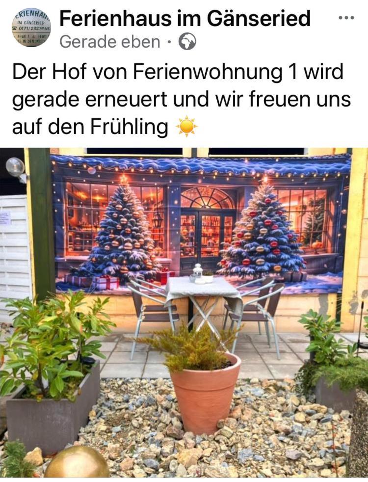 Ferienhaus Im Gaenseried Ерфурт Екстериор снимка