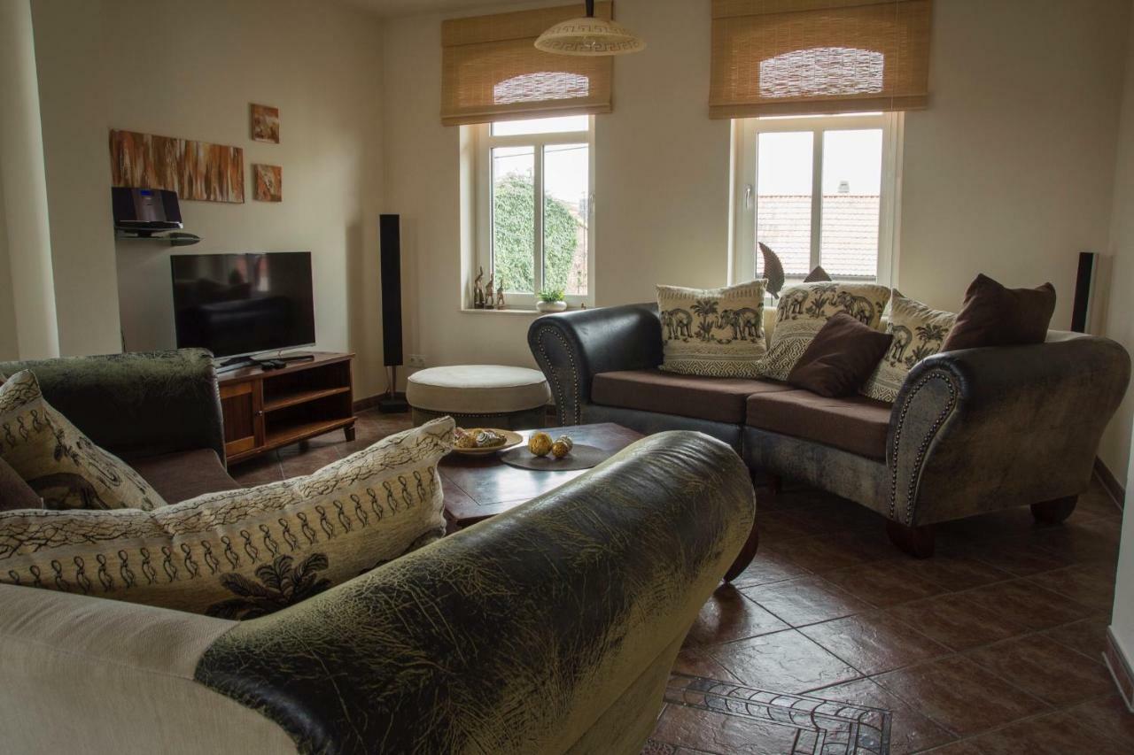 Ferienhaus Im Gaenseried Ерфурт Екстериор снимка